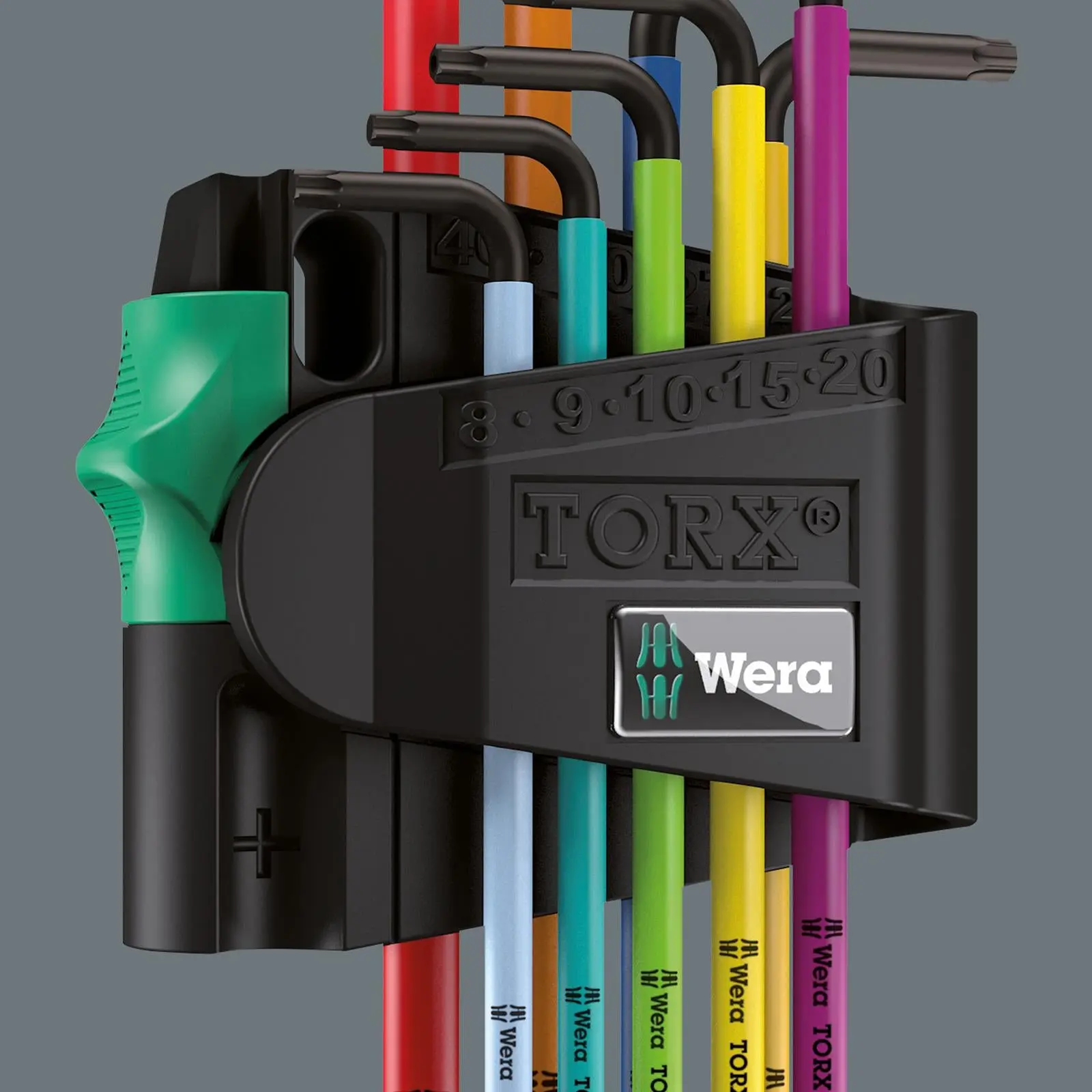 Wera Torx Key Set 967/9 TX BO Multicolour 1 L Key Set for Tamper-Proof TORX Screws 9 Pieces - Image 6