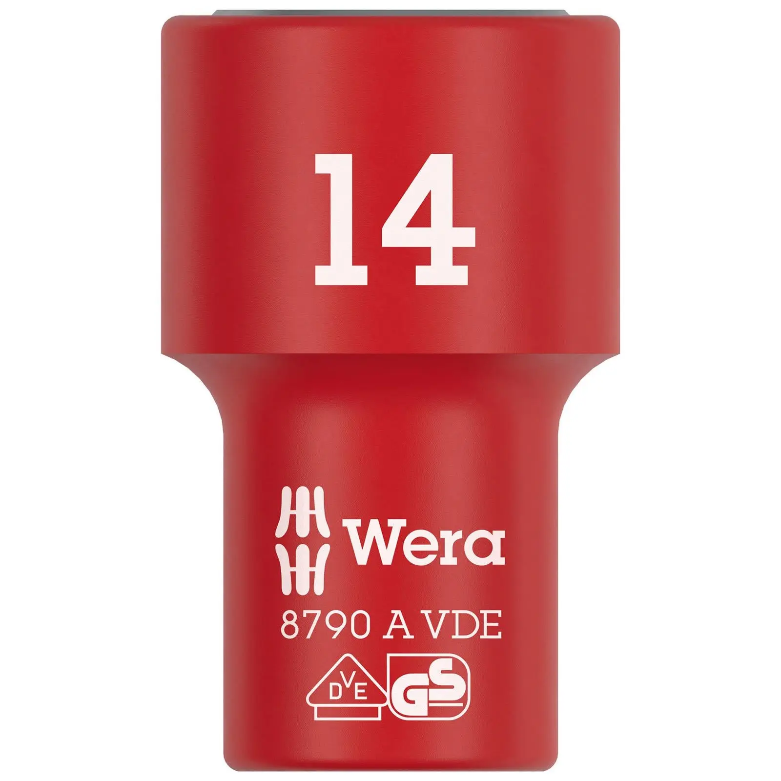 Wera VDE Zyklop Socket Insulated 1000V 1/4" Drive 8790 A VDE 4-14mm - Choose Size - Image 10