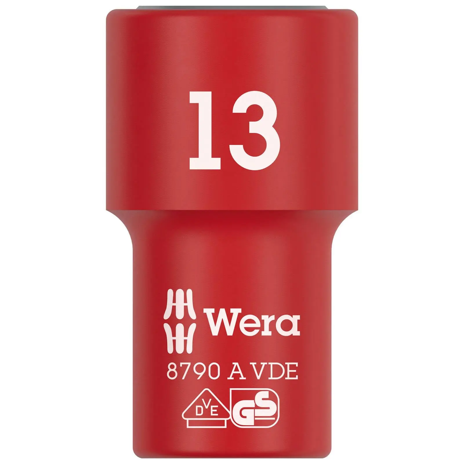 Wera VDE Zyklop Socket Insulated 1000V 1/4" Drive 8790 A VDE 4-14mm - Choose Size - Image 6