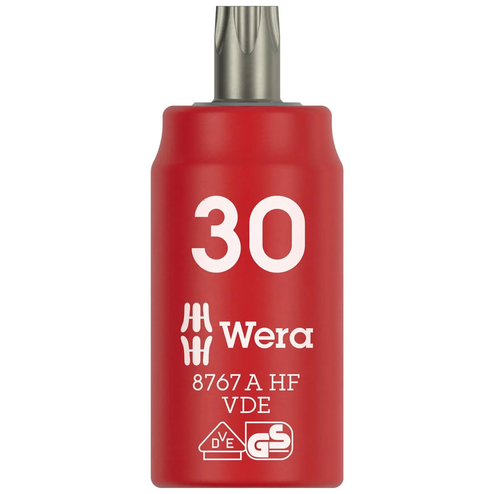 Wera VDE Zyklop Torx Bit Socket 1000V Holding Function 1/4" Drive 8767 A VDE HF TX10-TX40 - Choose Size - Image 4