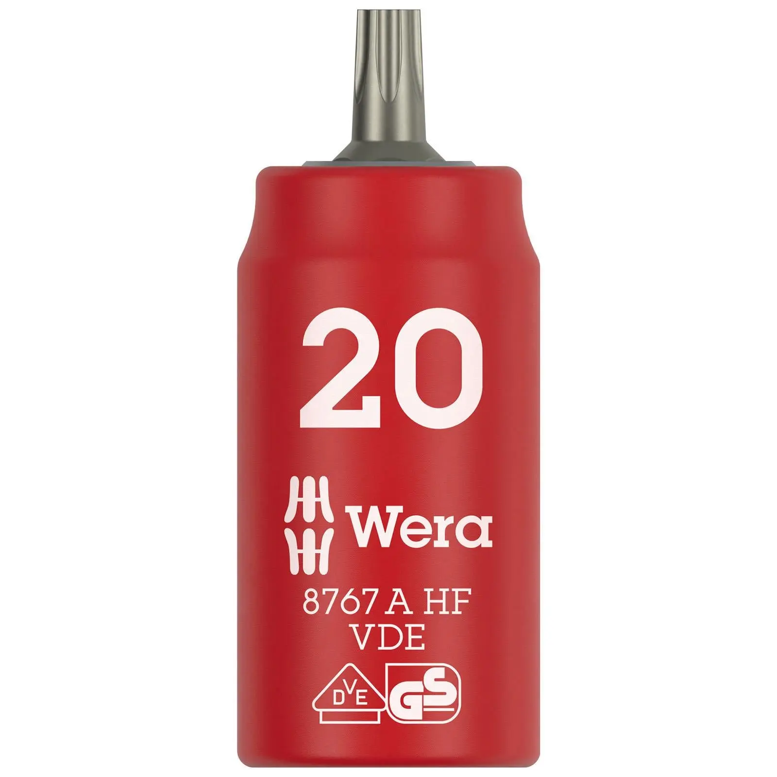 Wera VDE Zyklop Torx Bit Socket 1000V Holding Function 1/4" Drive 8767 A VDE HF TX10-TX40 - Choose Size - Image 6