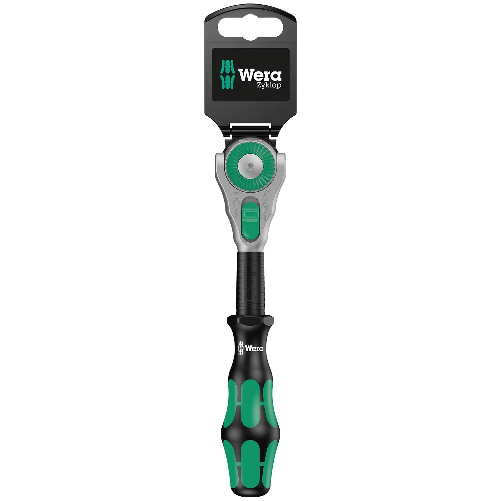 Wera Zyklop Speed Ratchet Wrench 8000B SB 3/8" Drive 199mm 72 Tooth - Image 2