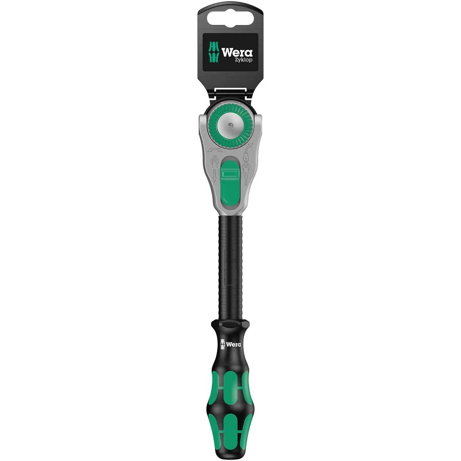 Wera Zyklop Speed Ratchet Wrench 8000C SB 1/2" Drive 277mm 72 Tooth - Image 2