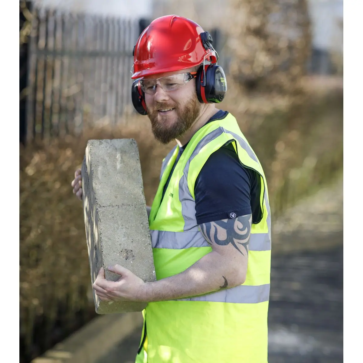 Worksafe by Sealey Deluxe Clip-On Ear Defenders - Image 2
