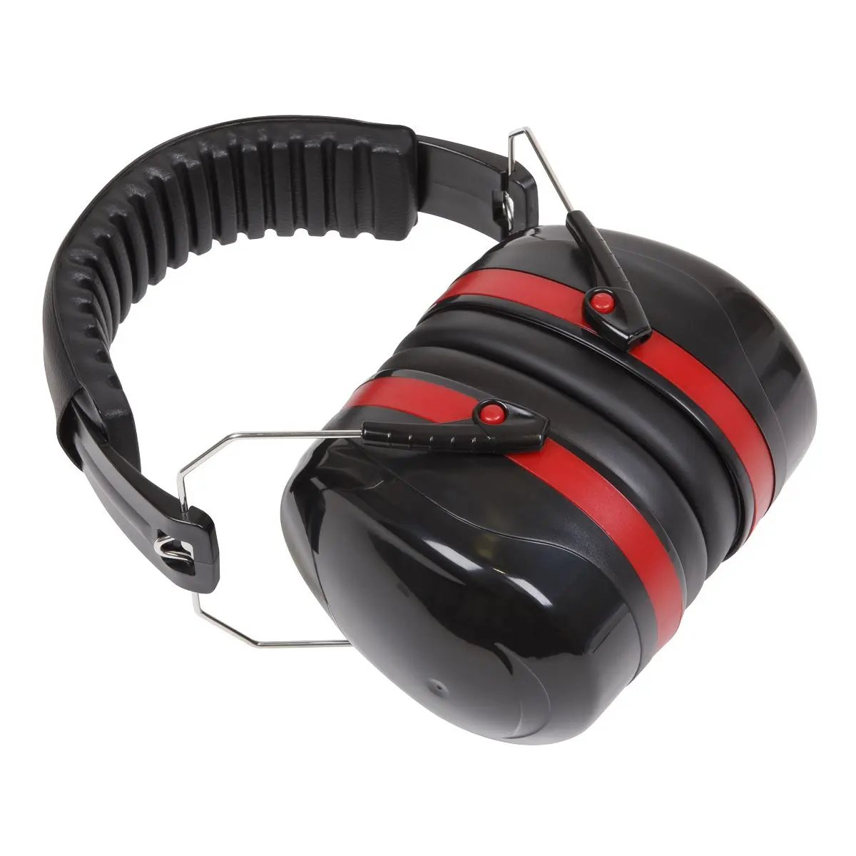 Worksafe by Sealey Deluxe Ear Defenders - Folding - Image 2