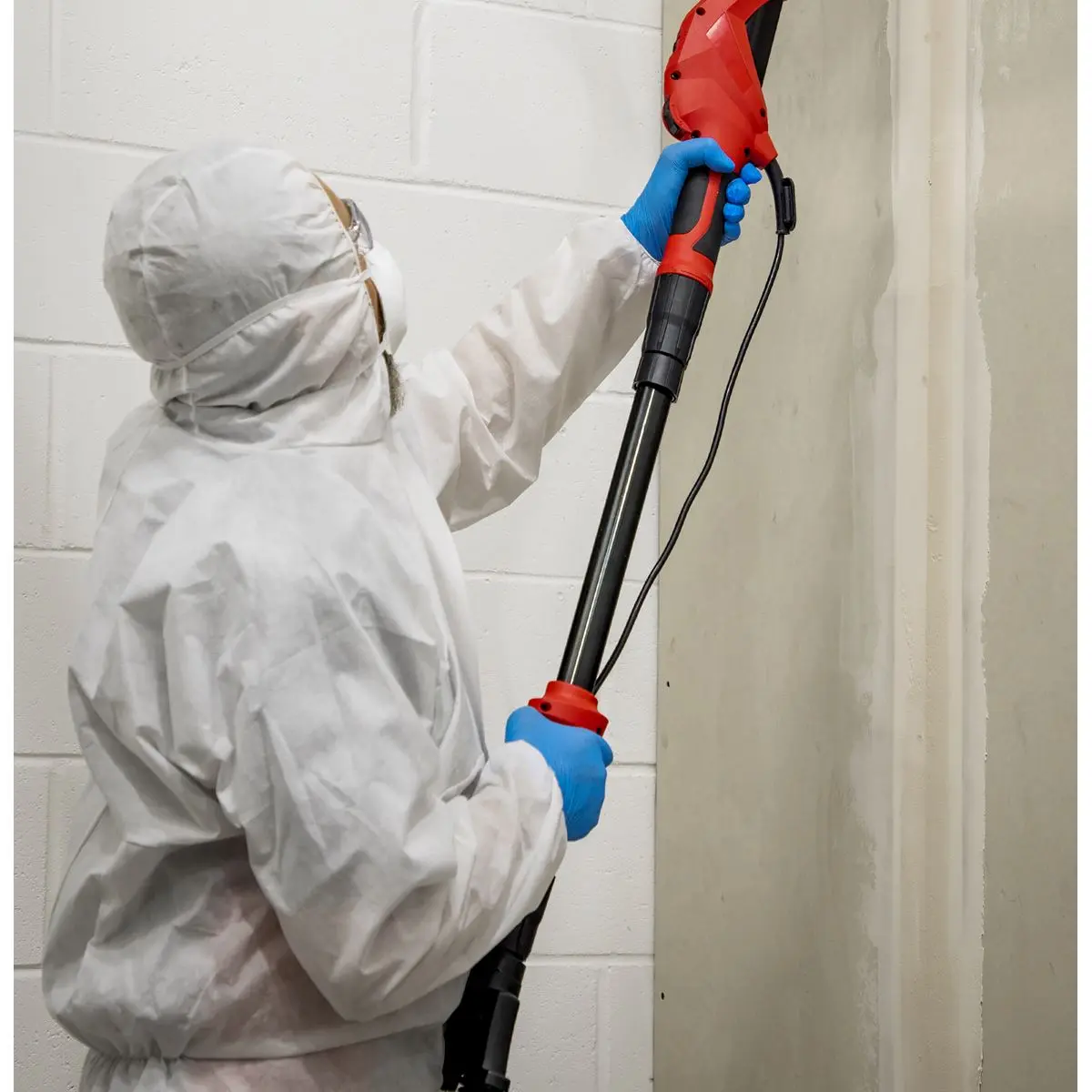 Worksafe by Sealey Disposable Coverall White - X-Large - Image 2