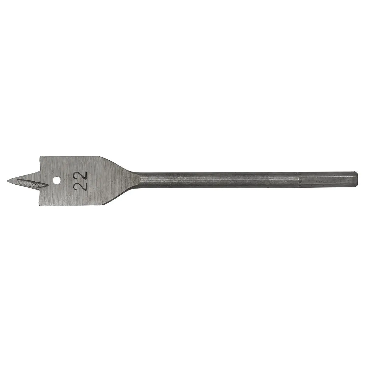 Worksafe by Sealey Flat Wood Bit Ø22mm x 152mm