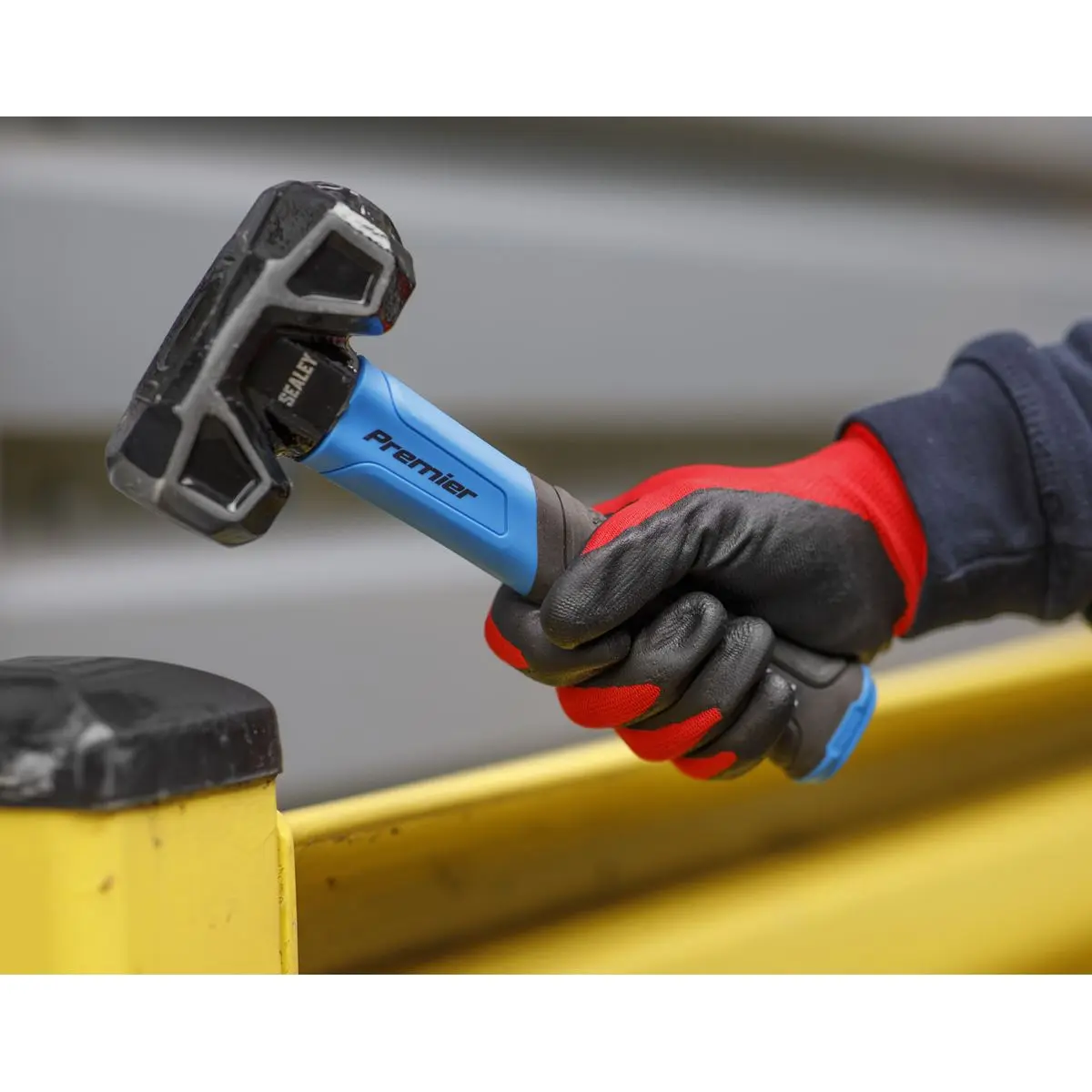 Worksafe by Sealey Flexi Grip Nitrile Palm Gloves (X-Large) - Pair - Image 3