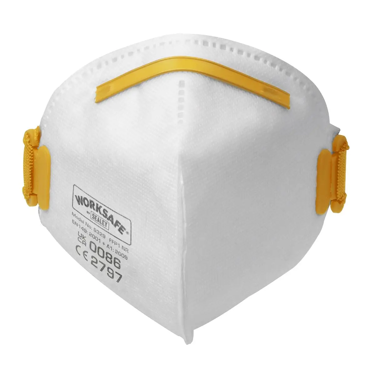 Worksafe by Sealey Fold Flat Mask FFP1 - Pack of 3 - Image 2