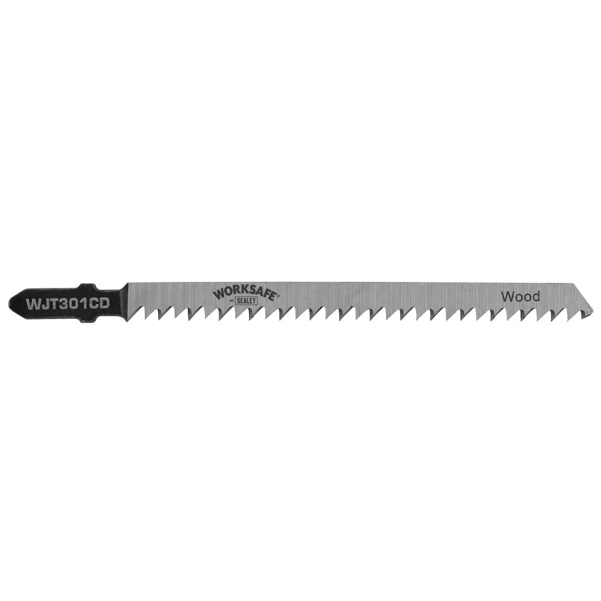 Worksafe by Sealey Jigsaw Blade Wood & Plastics 90mm 8tpi - Pack of 5 - Image 4