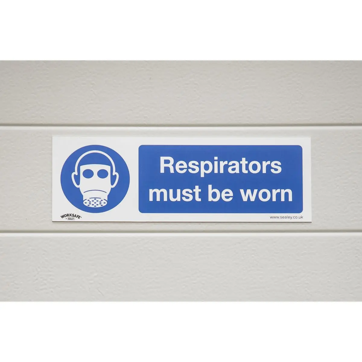 Worksafe by Sealey Mandatory Safety Sign - Respirators Must Be Worn - Rigid Plastic - Pack of 10 - Image 5
