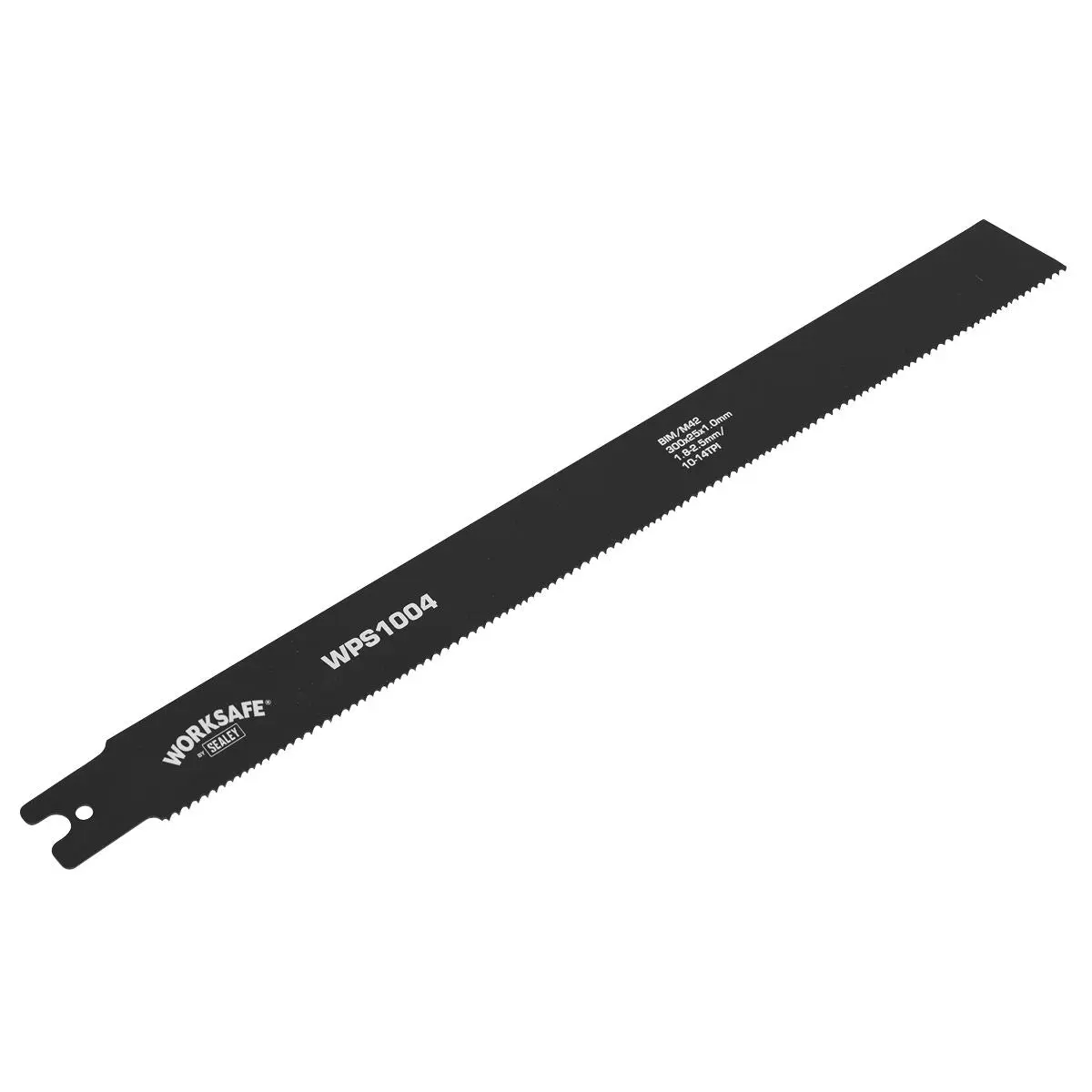 Worksafe by Sealey Pipe Saw Blade 300 x 25 x 1mm 10-14tpi - Pack of 5 - Image 3