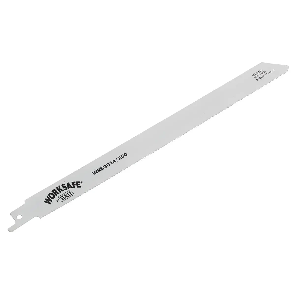 Worksafe by Sealey Reciprocating Saw Blade Metal 250mm 18tpi - Pack of 5 - Image 3
