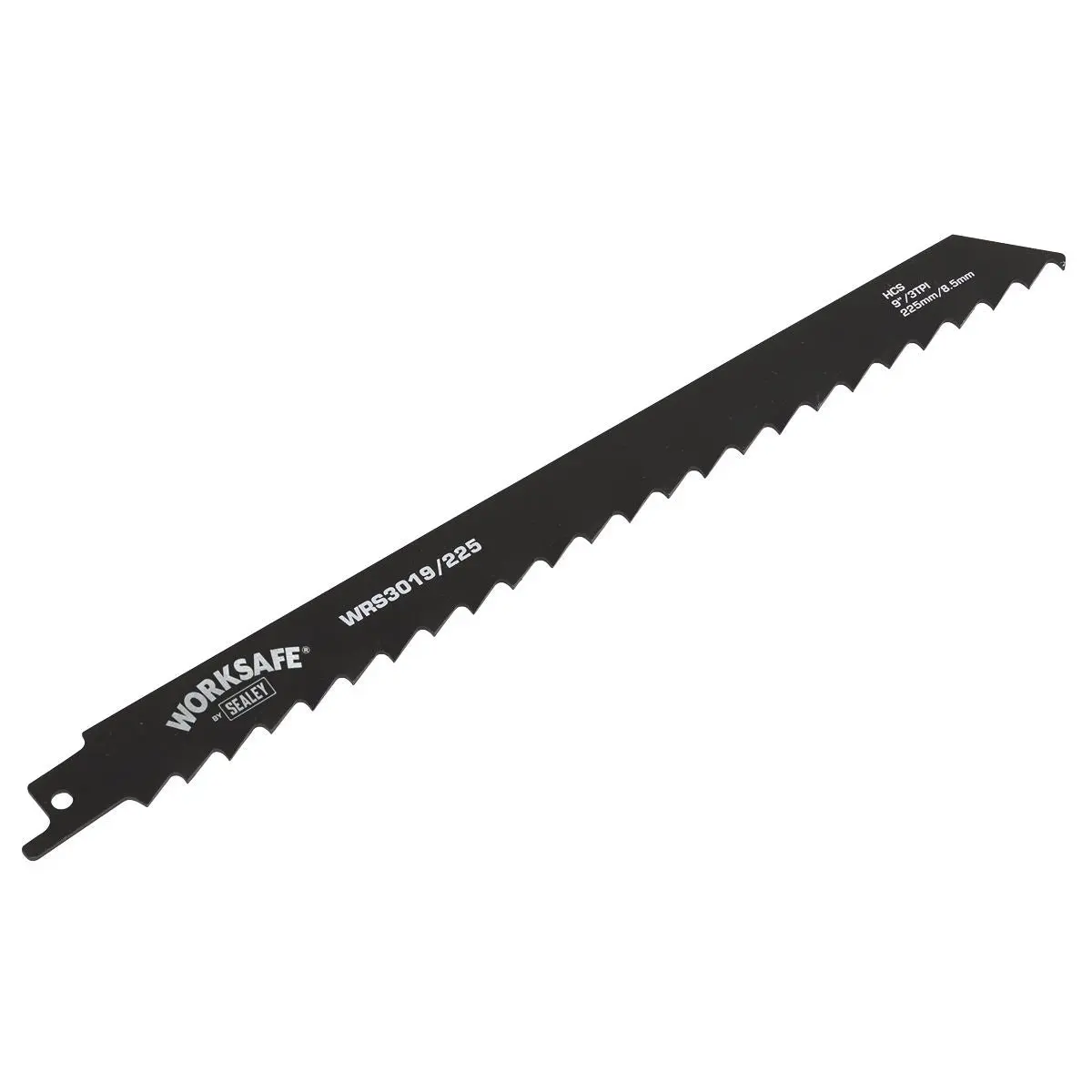 Sealey Reciprocating Saw Blade Wood 225mm 3tpi - Pack of 5 - Image 2