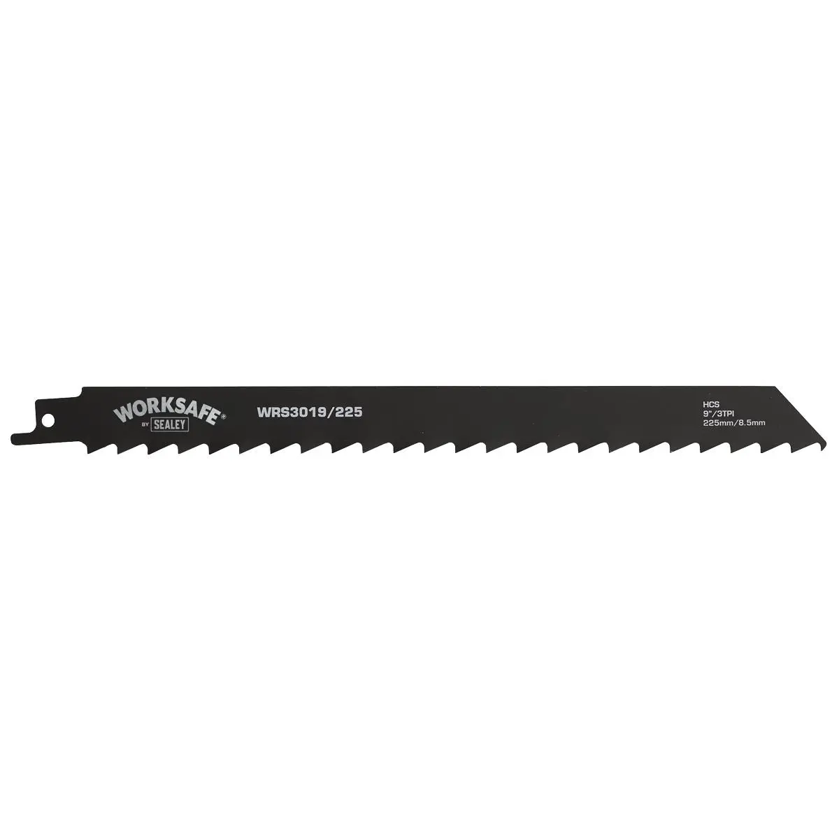 Sealey Reciprocating Saw Blade Wood 225mm 3tpi - Pack of 5 - Image 3
