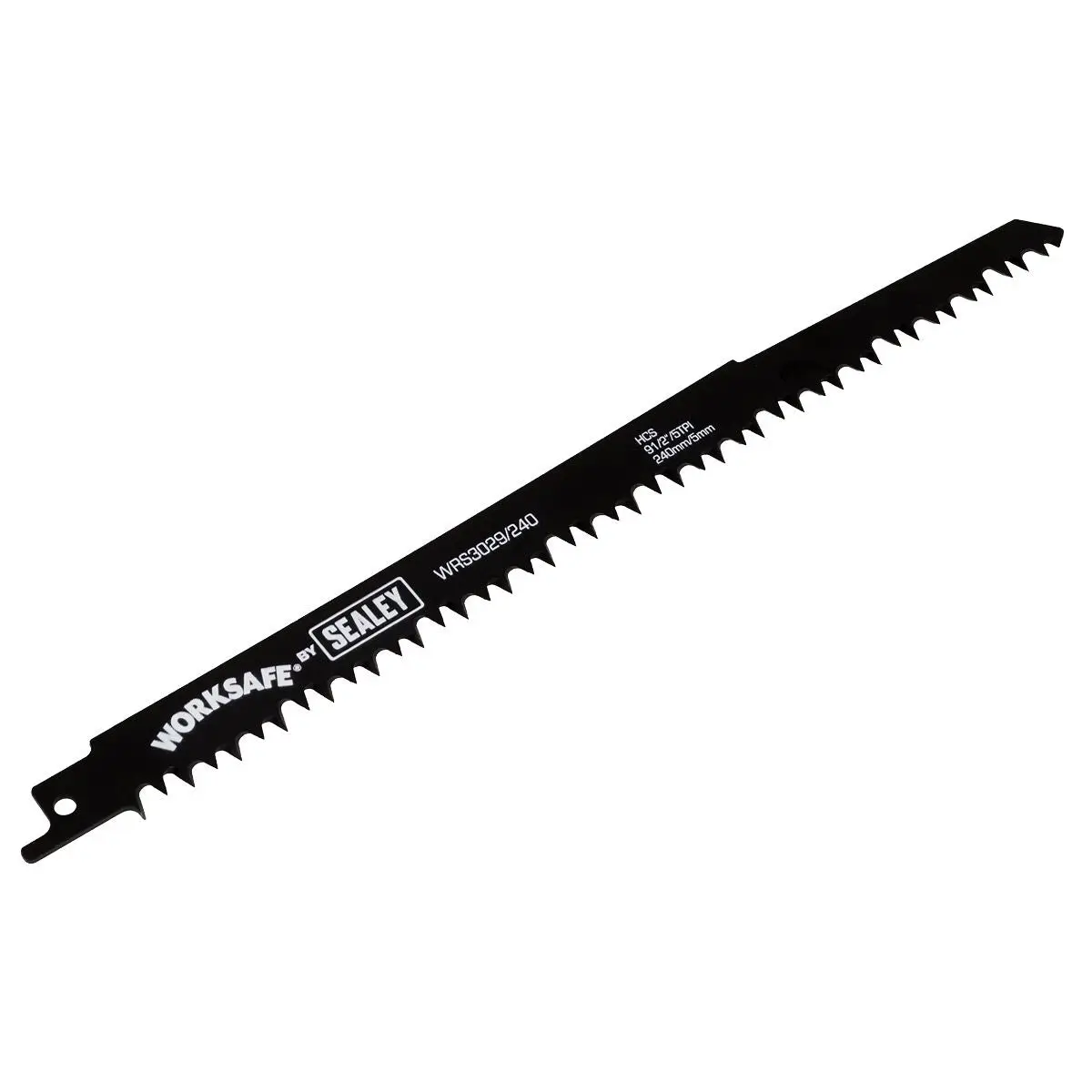Sealey Reciprocating Saw Blade Wood 240mm 5tpi - Pack of 5 - Image 2