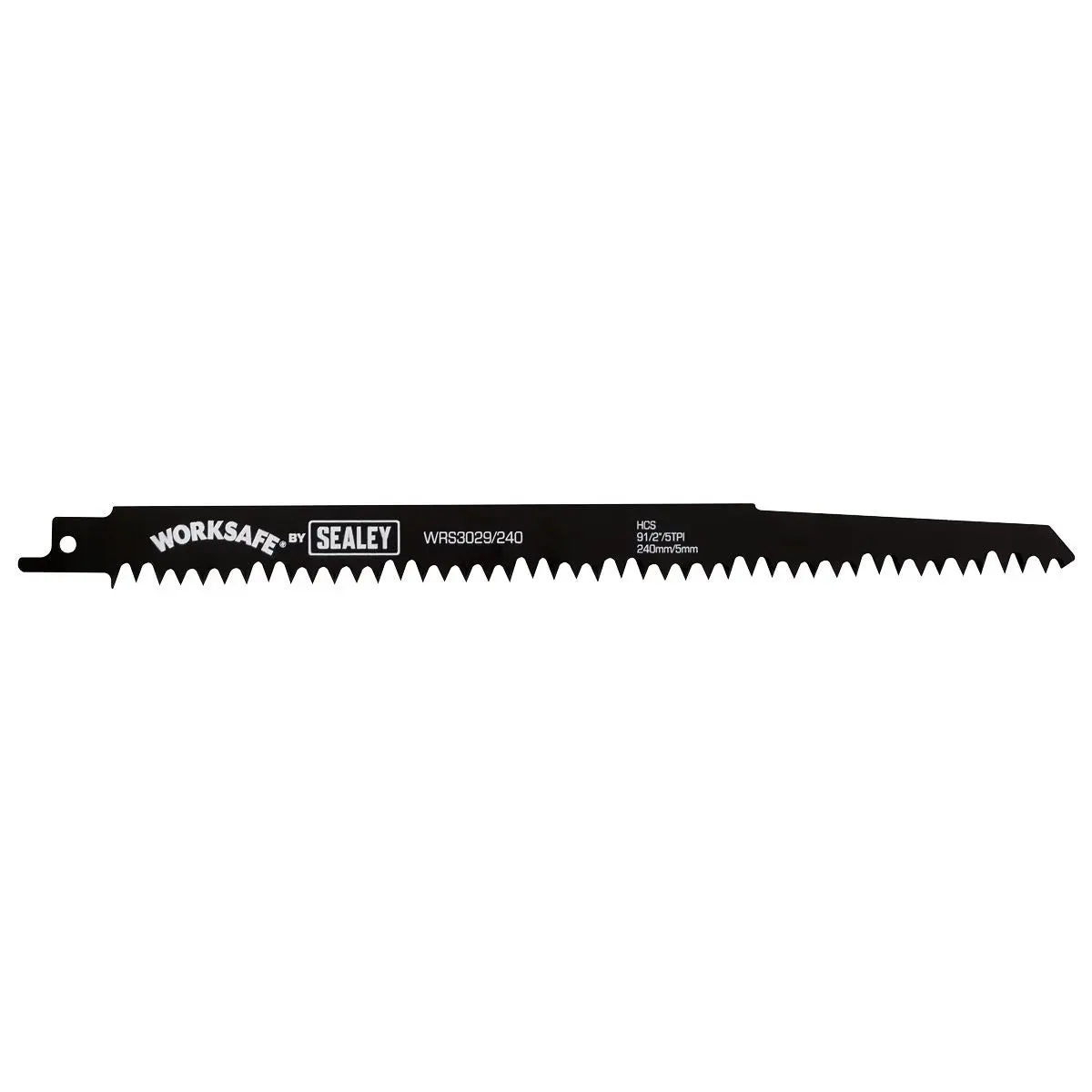 Sealey Reciprocating Saw Blade Wood 240mm 5tpi - Pack of 5 - Image 3