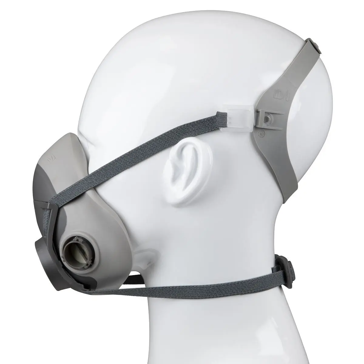 Worksafe by Sealey Reusable Half Mask without Filters - Image 3