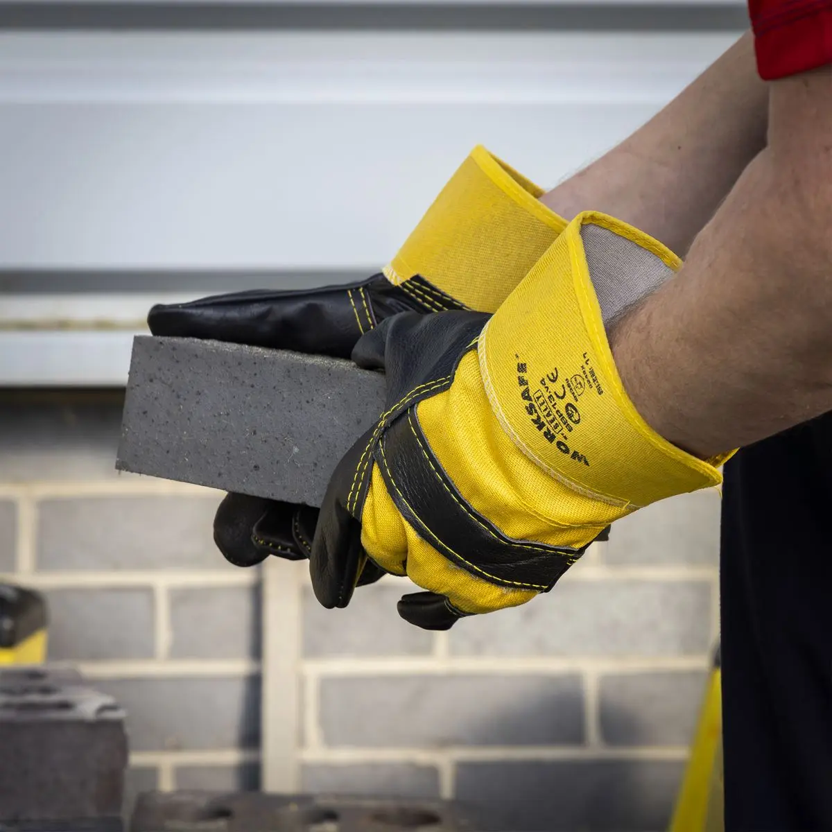 Worksafe by Sealey Rigger's Gloves with Hide Palm - Pair - Image 7